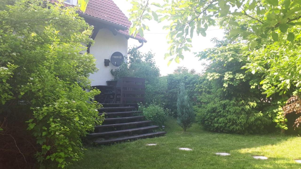 Sominy 17 - Dom W Sercu Kaszubskiej Wsi Exteriör bild